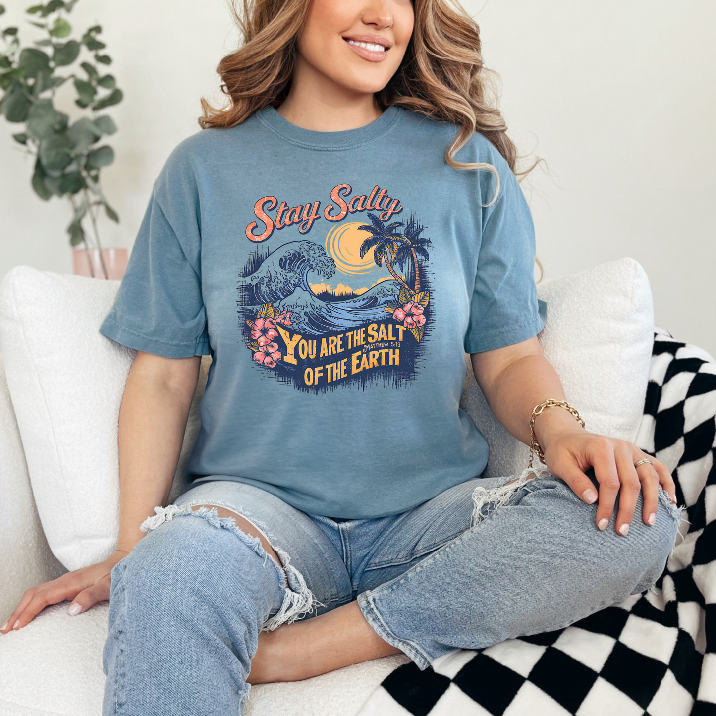 Stay Salty Christian T-Shirt