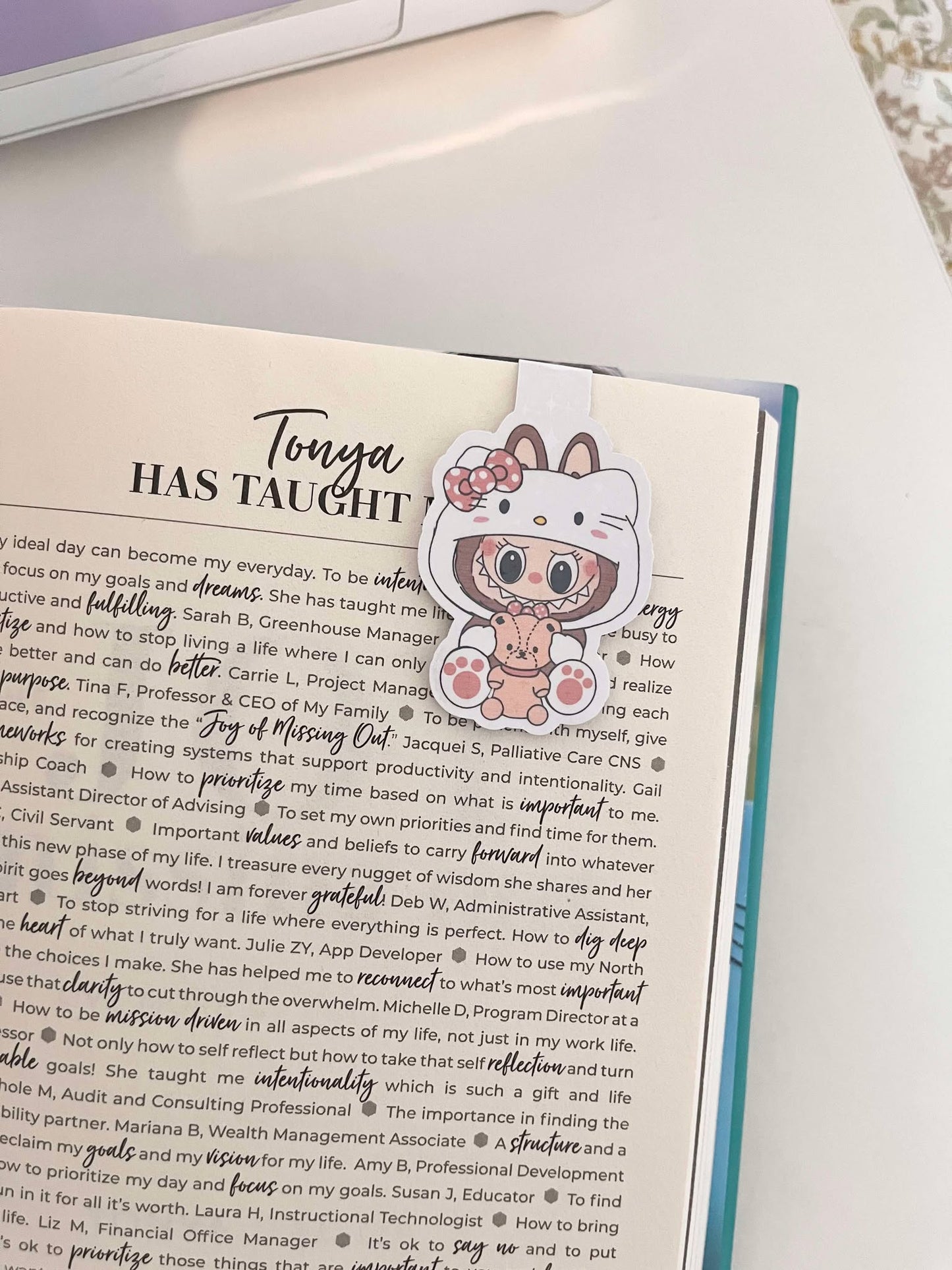 Labubu Magnetic Bookmark