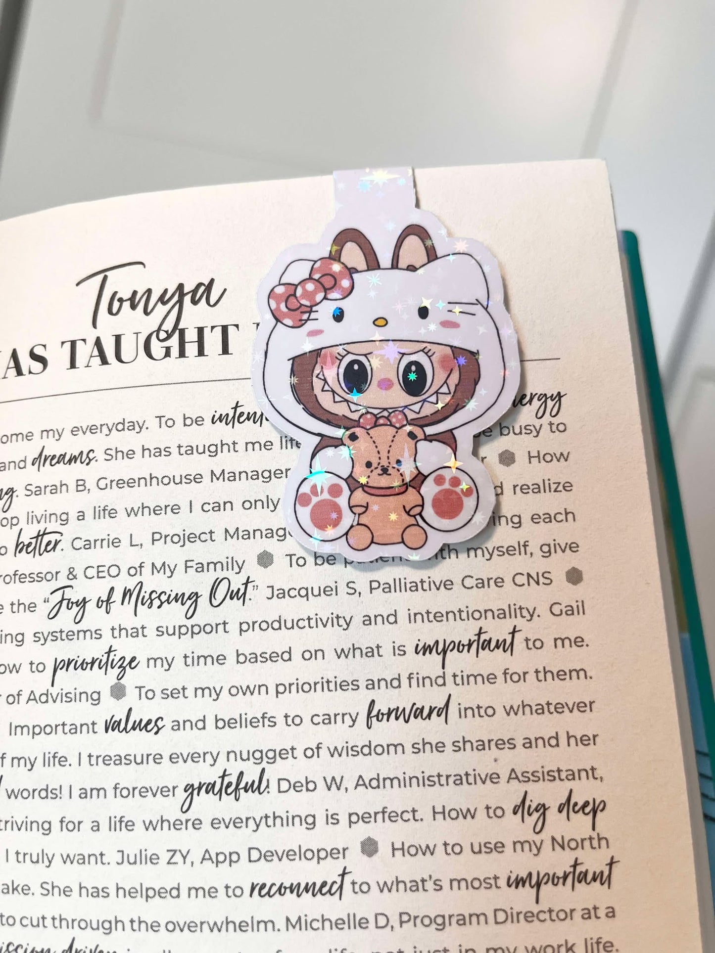 Labubu Magnetic Bookmark