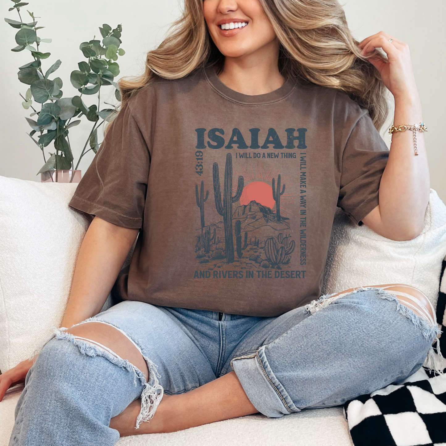 I Will Do New Things Isaiah 43:19 Christian T-Shirt