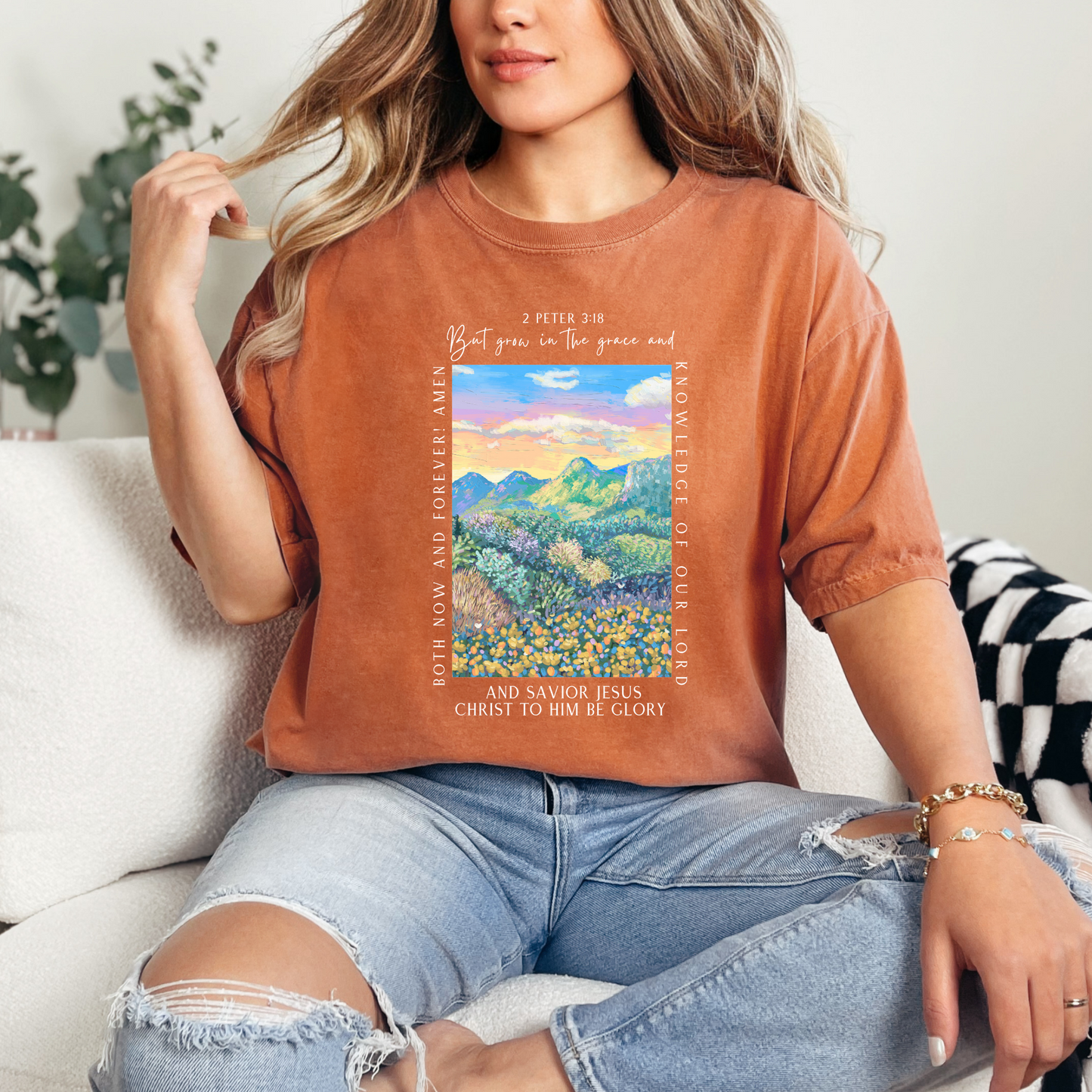 Grow in Grace Christian T-Shirt