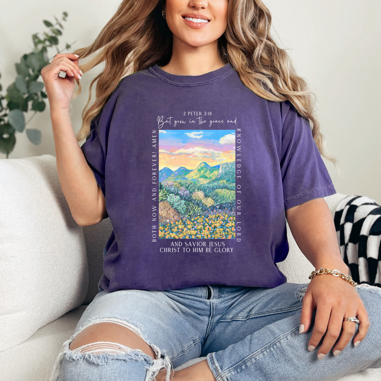 Grow in Grace Christian T-Shirt