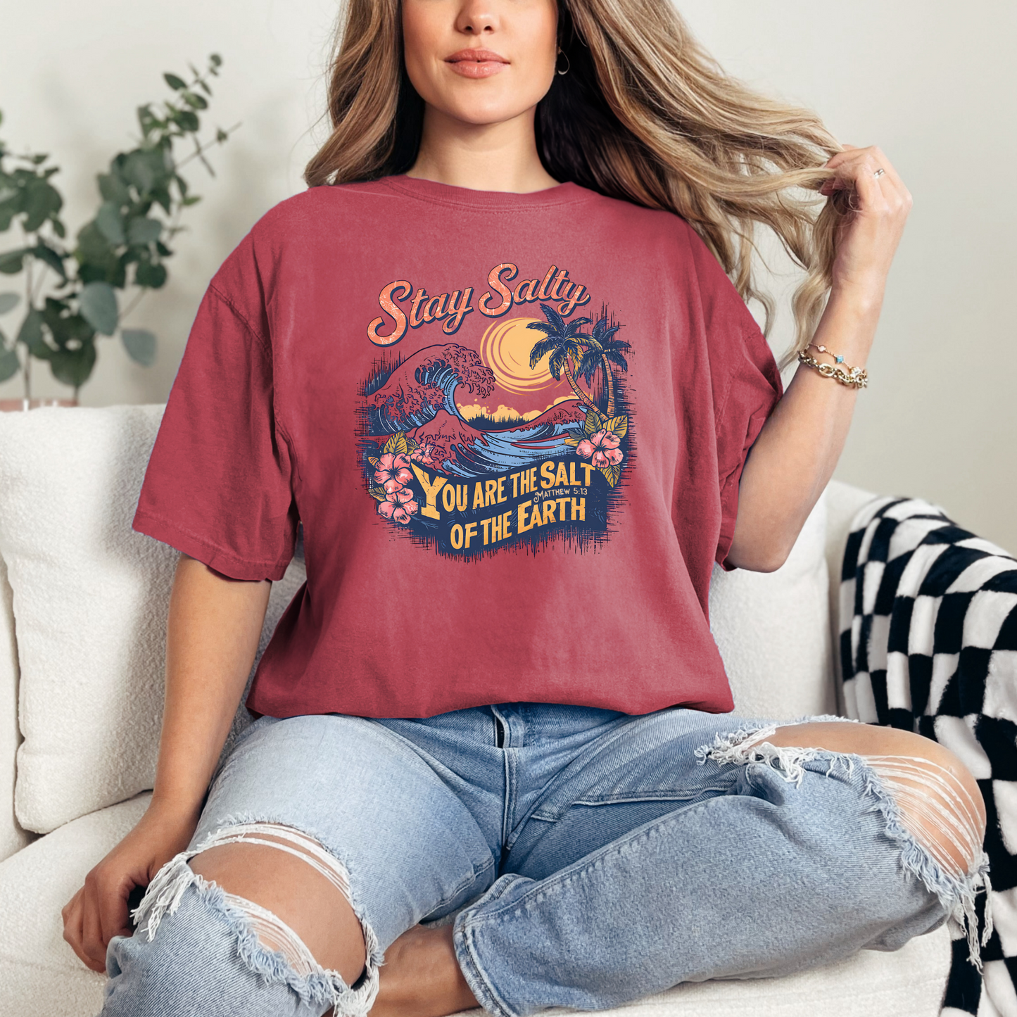 Stay Salty Christian T-Shirt