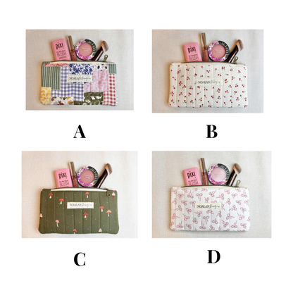 Handmade Multi-Purpose Pouch Bag – Makeup, Toiletry, Pens & Travel