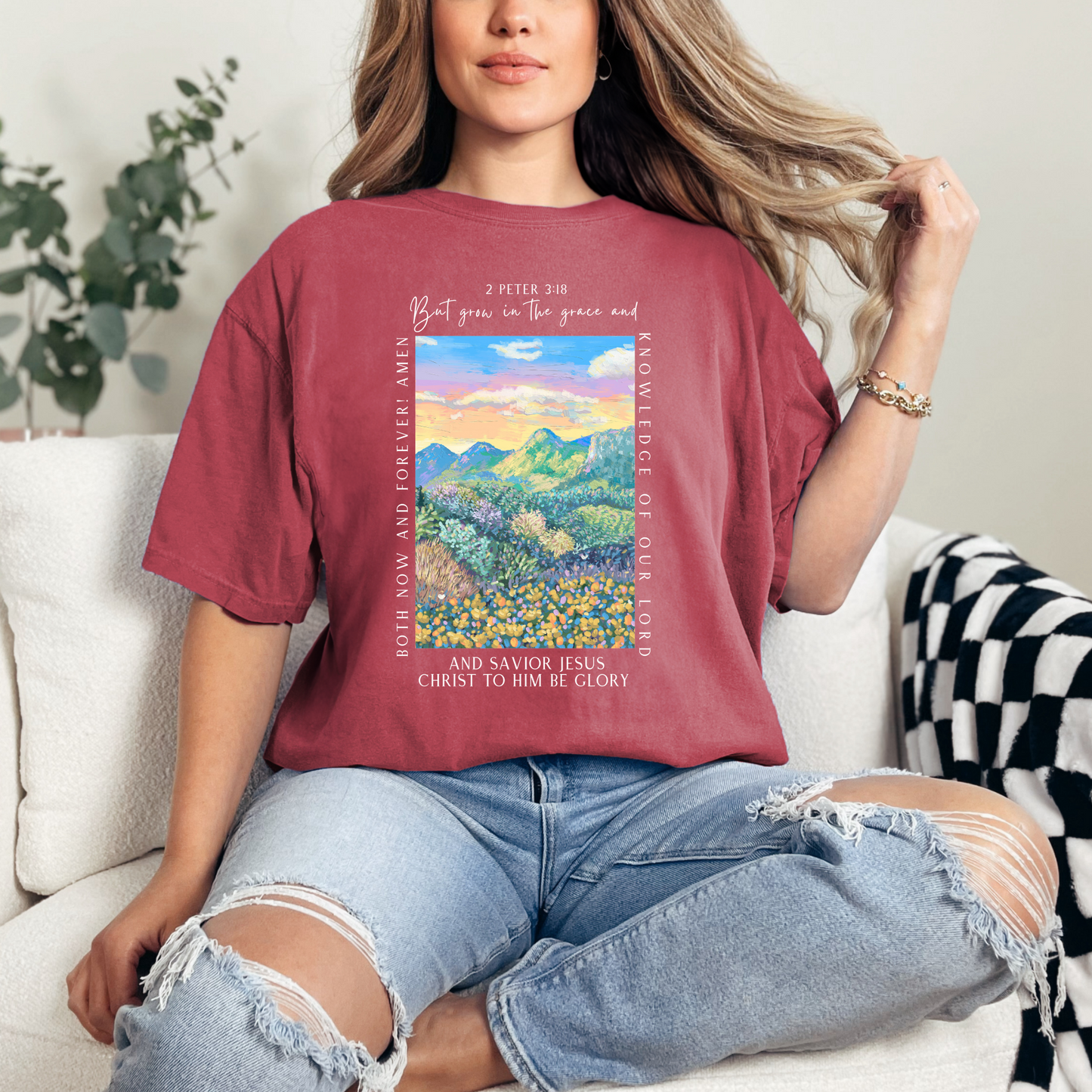 Grow in Grace Christian T-Shirt