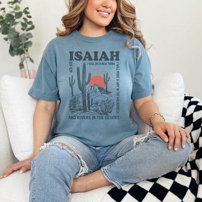 I Will Do New Things Isaiah 43:19 Christian T-Shirt