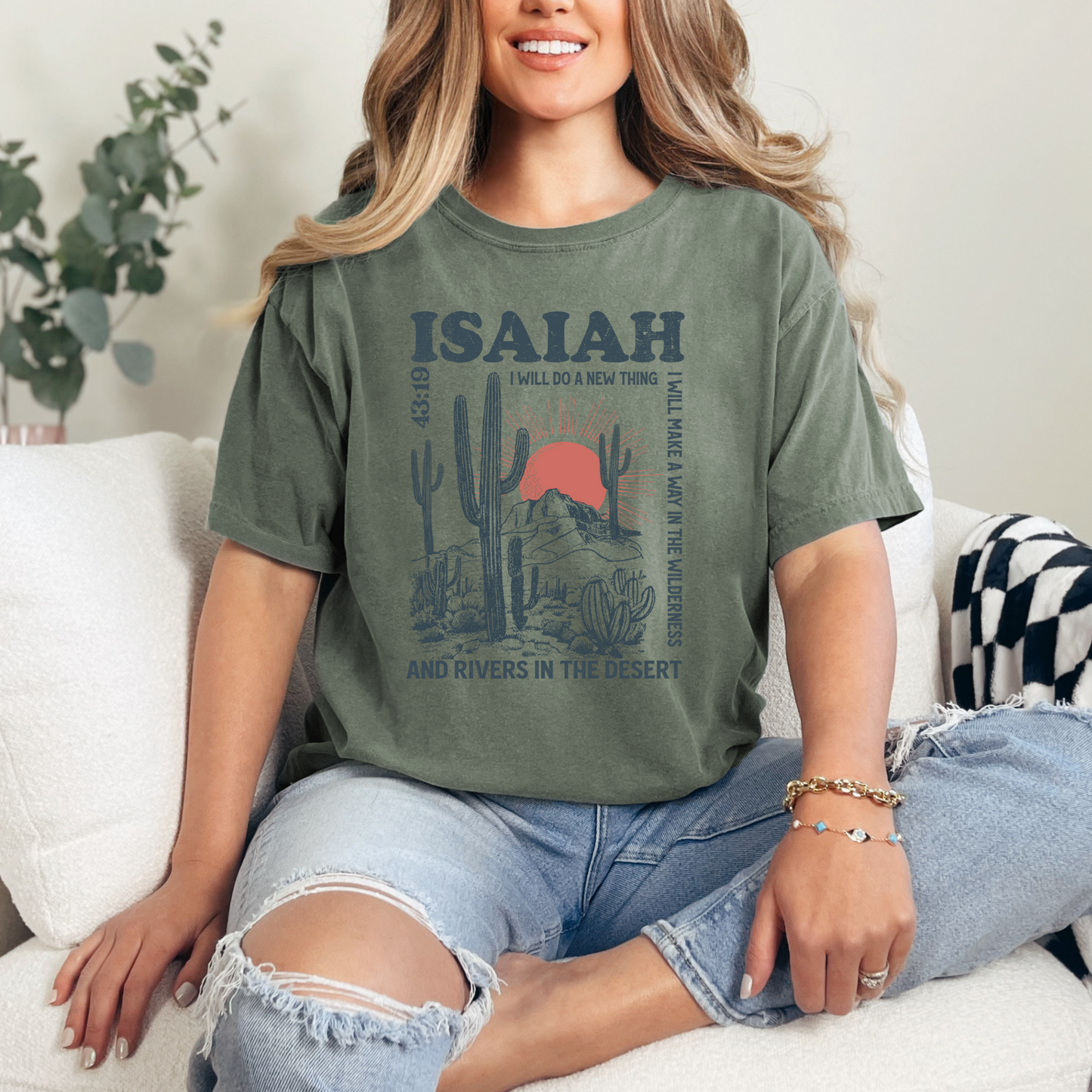 I Will Do New Things Isaiah 43:19 Christian T-Shirt