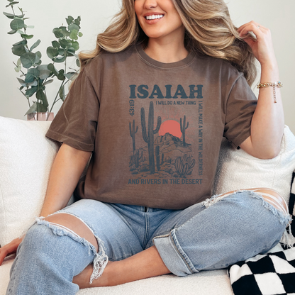 I Will Do New Things Isaiah 43:19 Christian T-Shirt