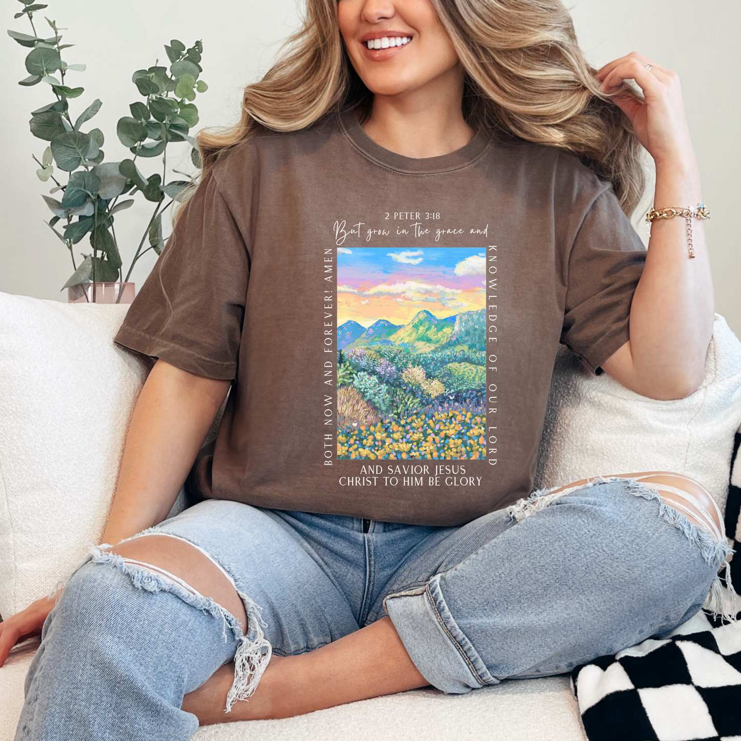 Grow in Grace Christian T-Shirt