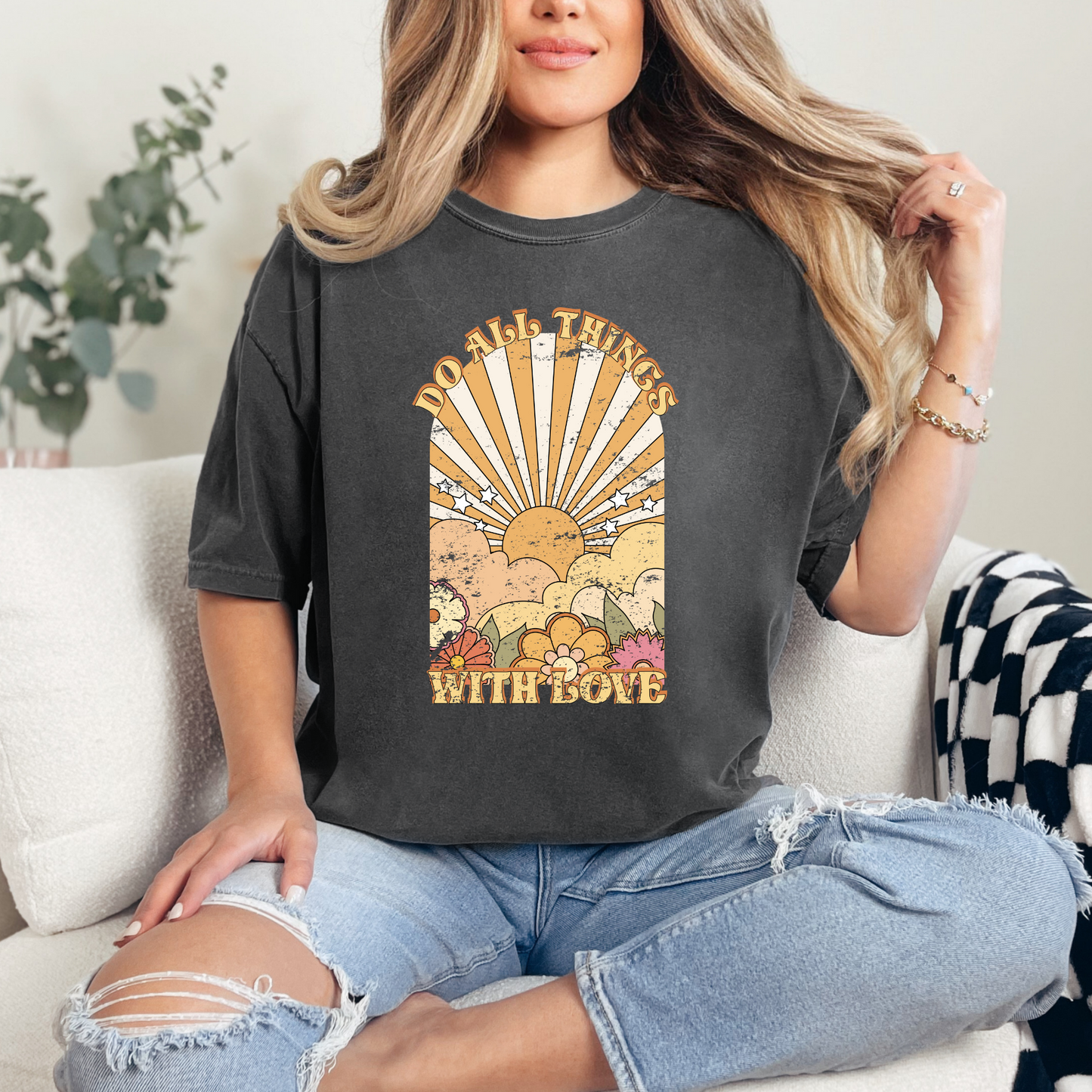 Do All Things with Love Christian T-Shirt