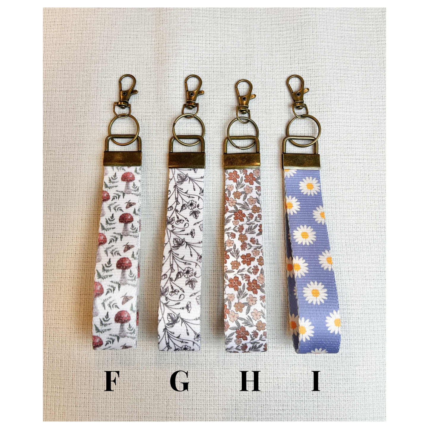 Handmade Keychain with Elegant Bronze Metal – Durable & Lightweight