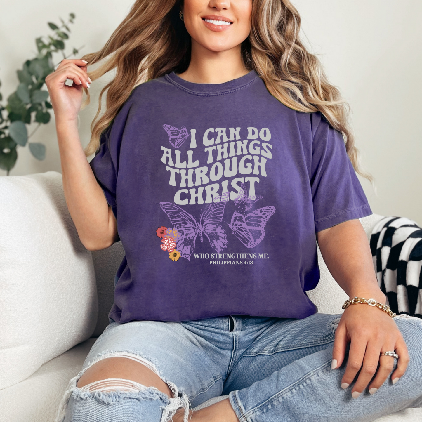 I Can Do All Things Through Christ Christian T-Shirt