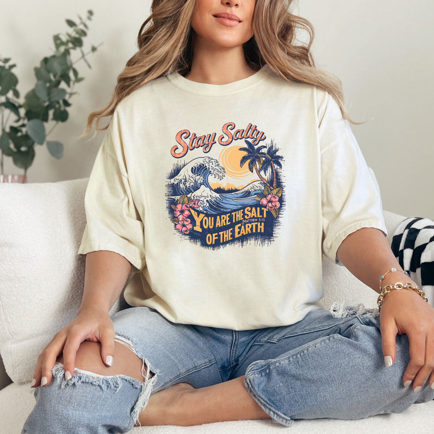 Stay Salty Christian T-Shirt