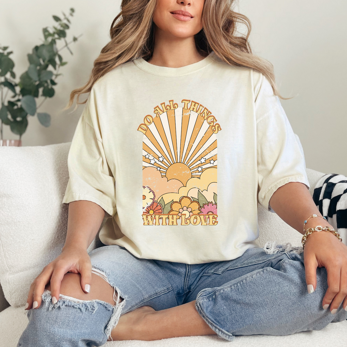 Do All Things with Love Christian T-Shirt