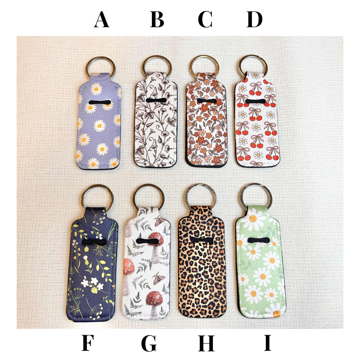 Chapstick Keychain Holder – Convenient Lip Balm Carrier for Keys & Bags