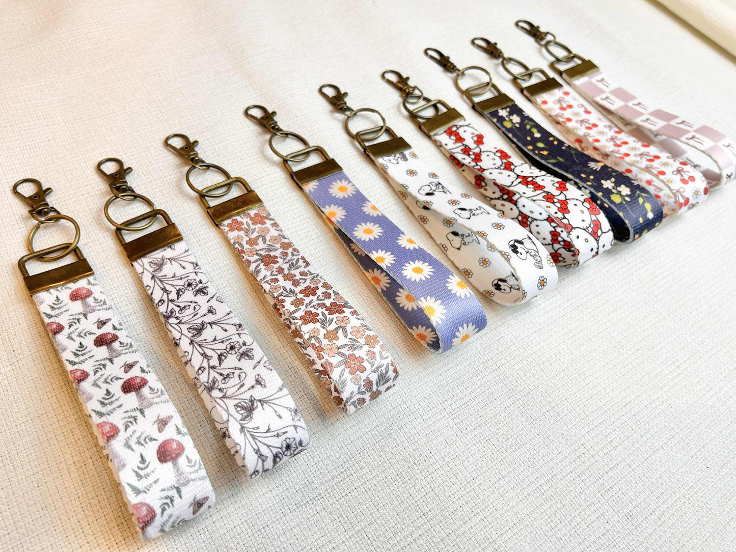 Handmade Keychain with Elegant Bronze Metal – Durable & Lightweight