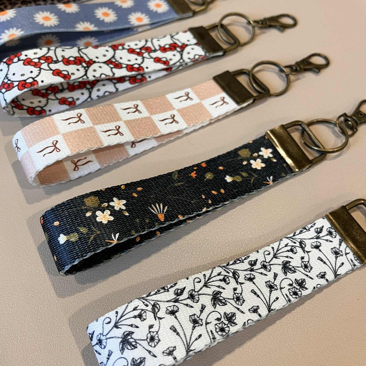 Handmade Keychain with Elegant Bronze Metal – Durable & Lightweight